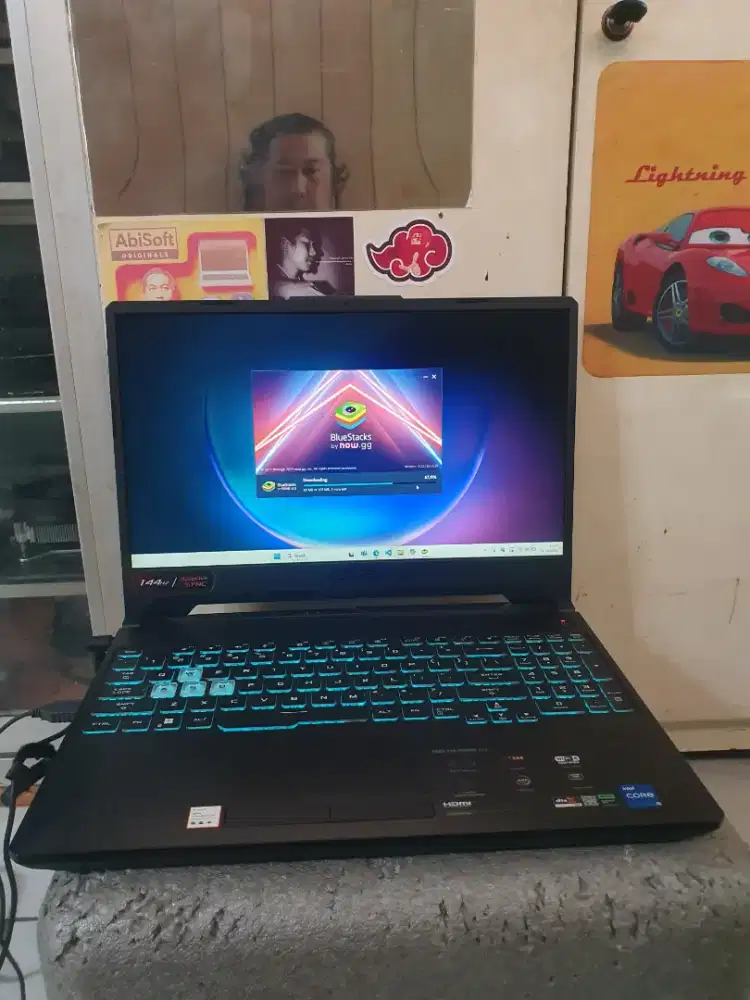 Laptop Gaming Asus Tuf F15 VGA 4GB RTX 2050 DDR6 Fulset Dus