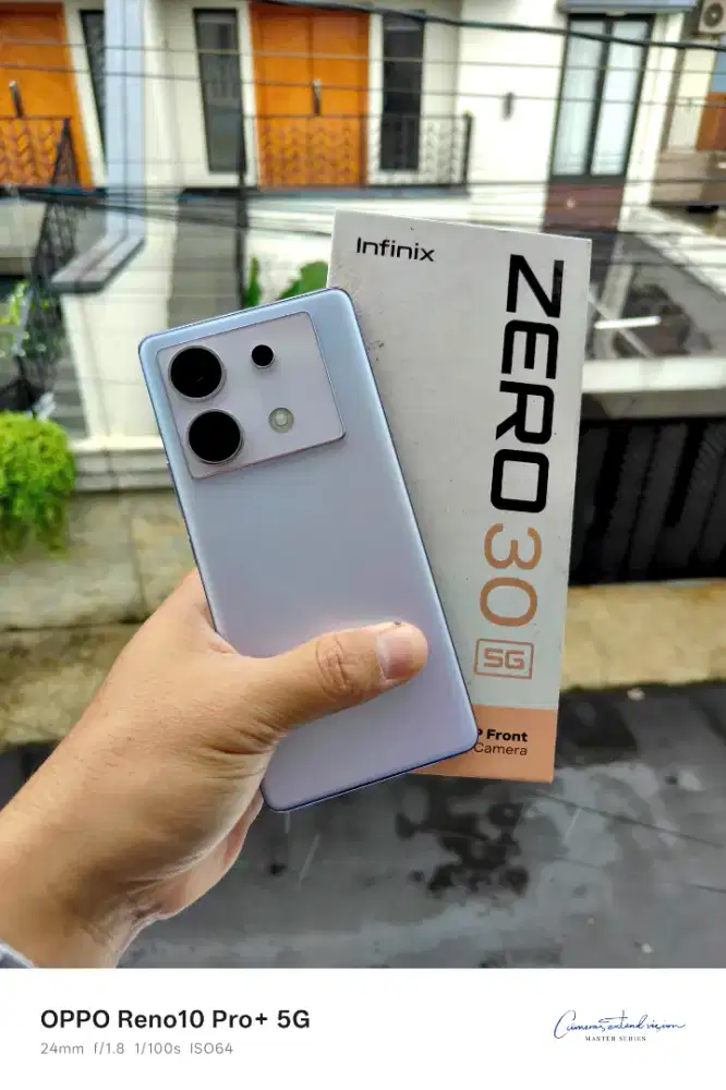 Infinix Zero 30 5G RAM 12/256 Cam 103 Mp Uwide 13 Selfie 50 Mp Fullset