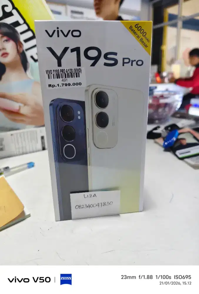 VIVO Y19S PRO 8/128 ATLANTIS DAHSYAT