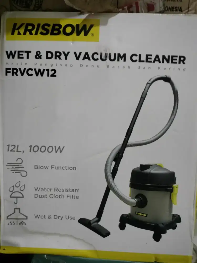 Vacum kering dan basah krisbow