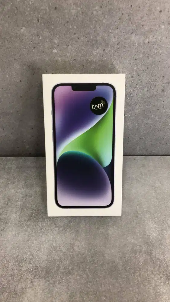 iPhone 14 256GB Purple Garansi Resmi New Segel