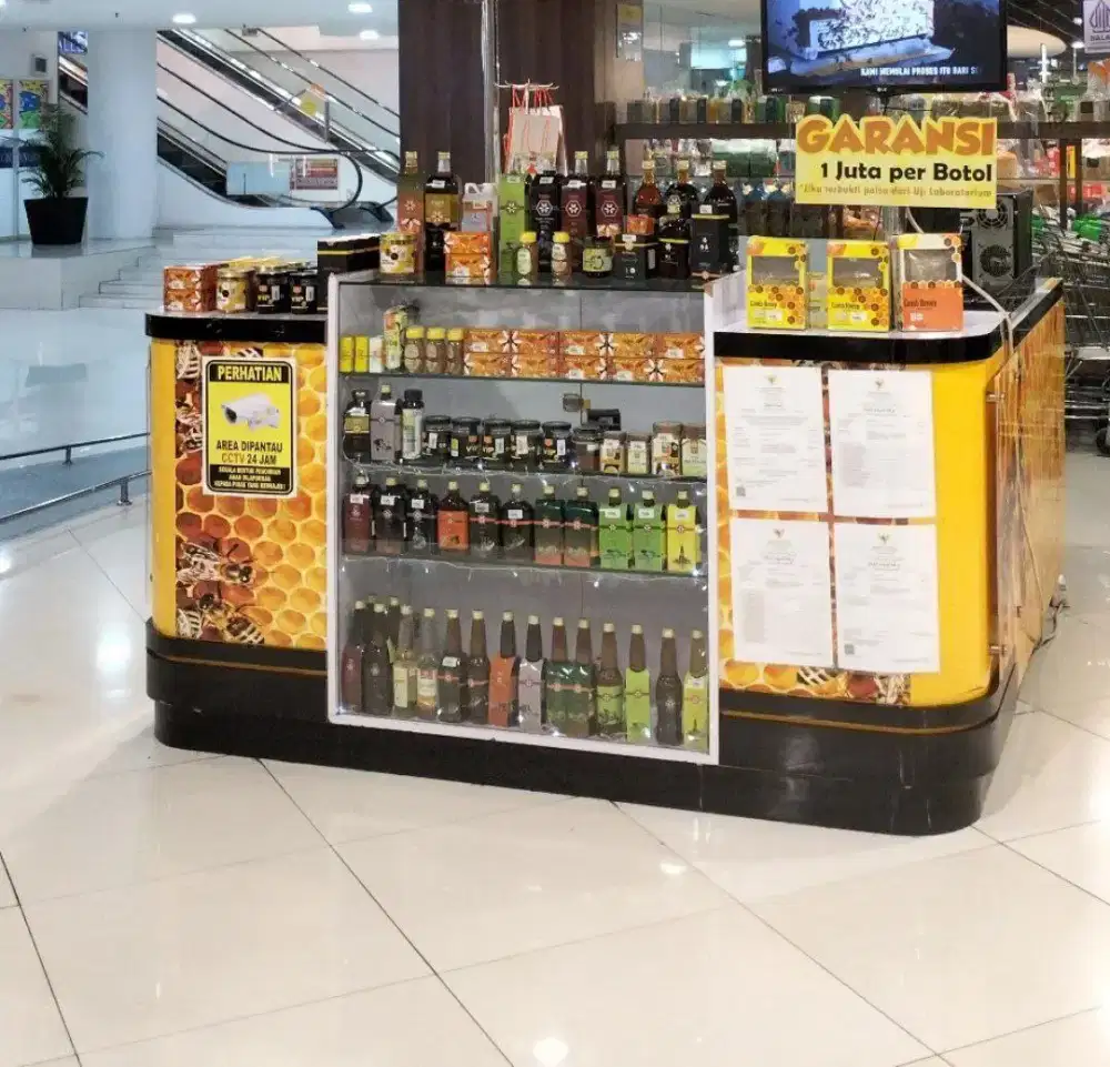 Di jual booth ukuran 2x2