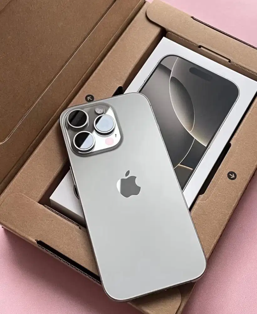 cashback up to 1.5 jt iphone 16 pro max 256 new garansi resmi ibox