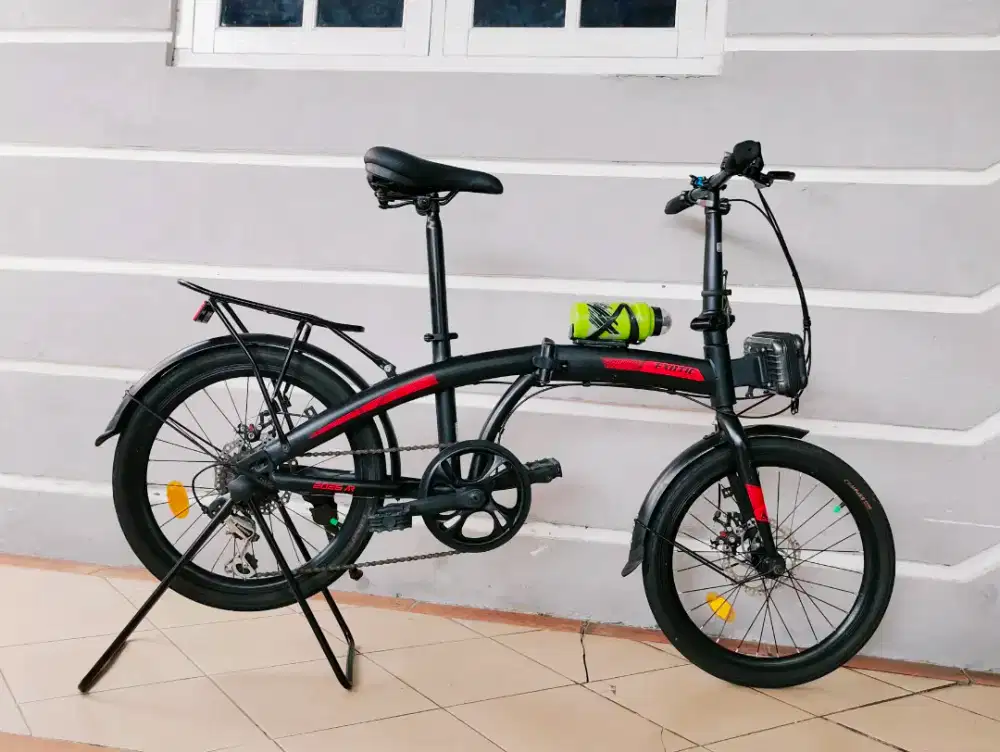 Sepeda lipat merek exotic uk'20 hrg 850rb net