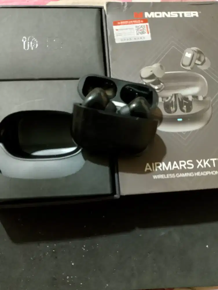 Dijual Wireless Gaming Headphones merk MONSTER GAME AIRMARS XKT28