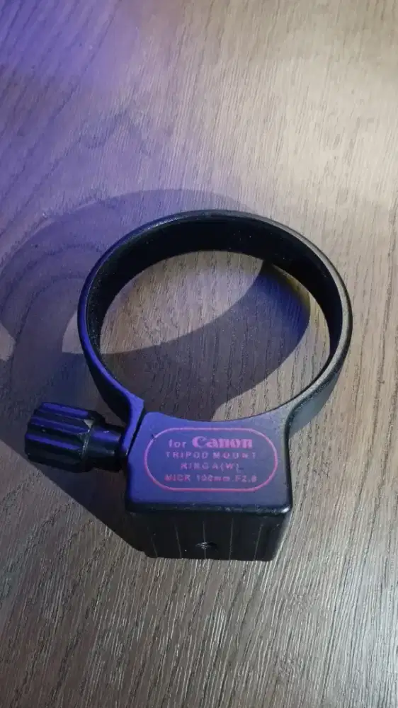 Tripod Collar Ring Lensa Canon 100mm f2.8