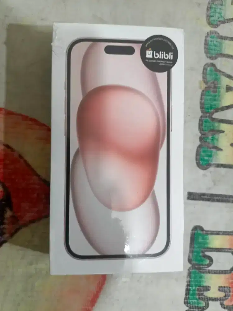 IPHONE 15 BELUM BUKA BOX