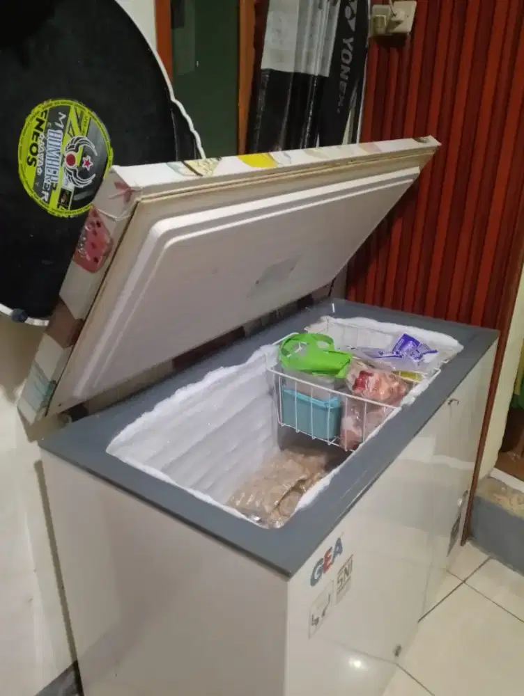 Jual cepat freezer box 300 liter