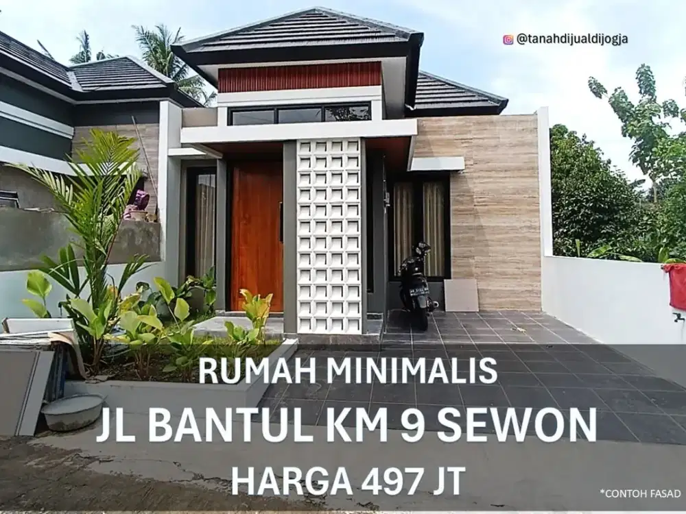 Rumah dekat Wisata Kasongan di Jl Bantul KM 9 Sewon Proses Bangun