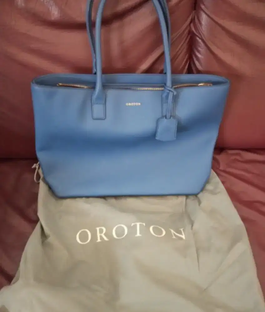 Tas pinggang wanita oroton original kulit asli