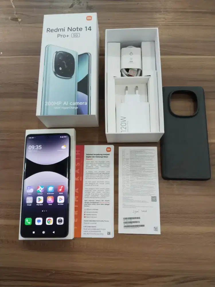 Redmi Note 14 pro+ 5G 12/512 second murah
