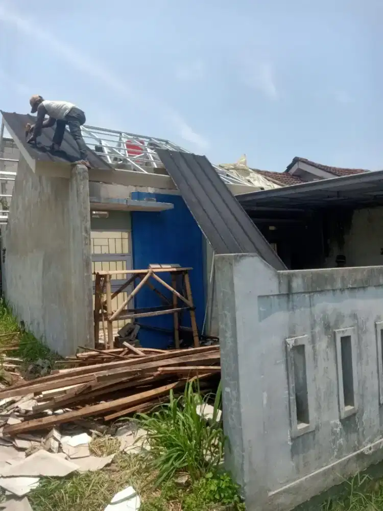 Tukang atap bocor ganti atap renopasi