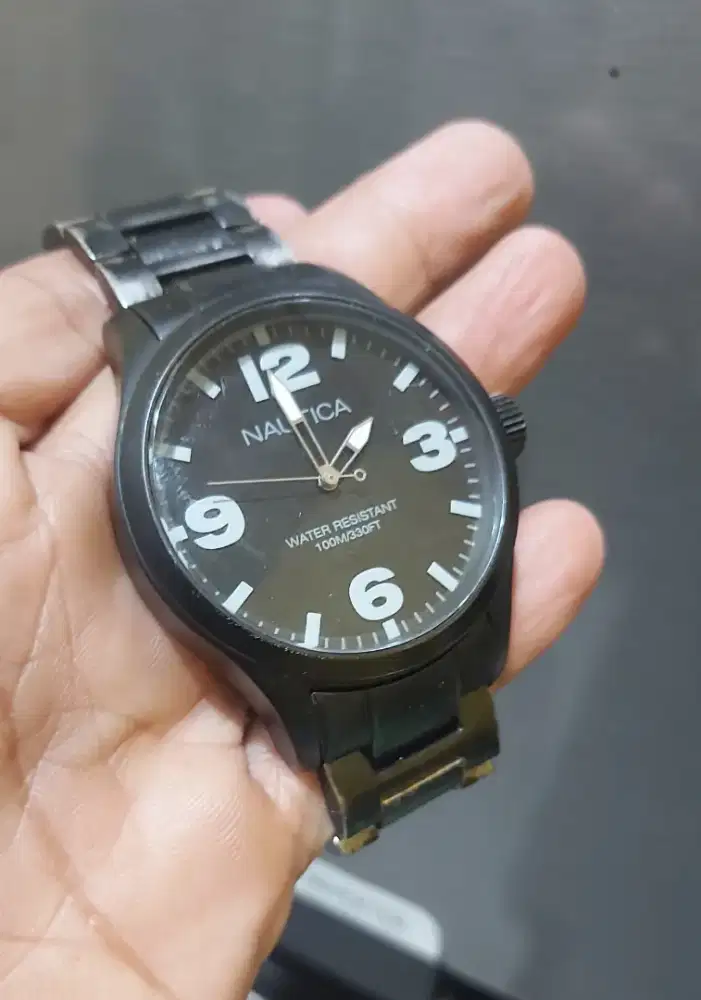 Nautica steel black original