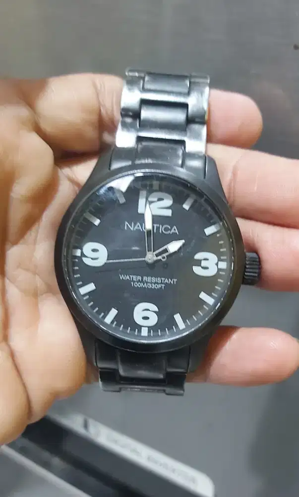 Nautica steel black original