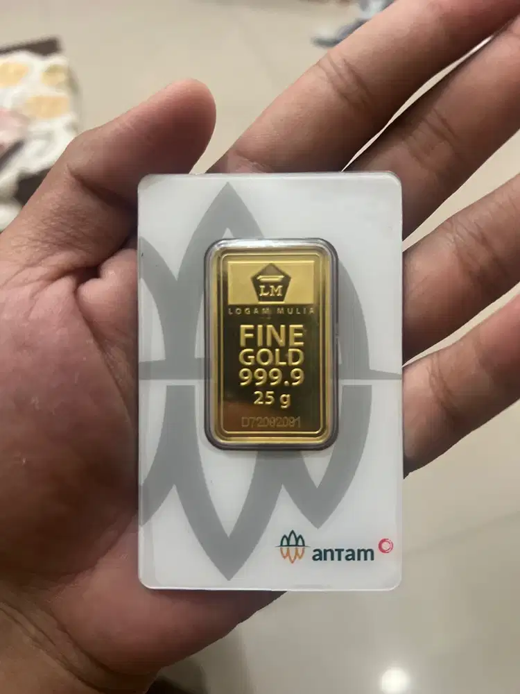 LOGAM MULIA 25 GRAM TAHUN 2022