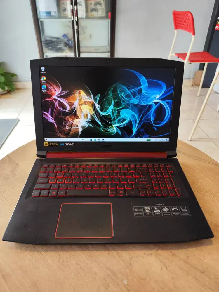 Laptop Gaming elegan Acer Nitro An515-52  Core i5-8300H ram 8GB DDR4 N