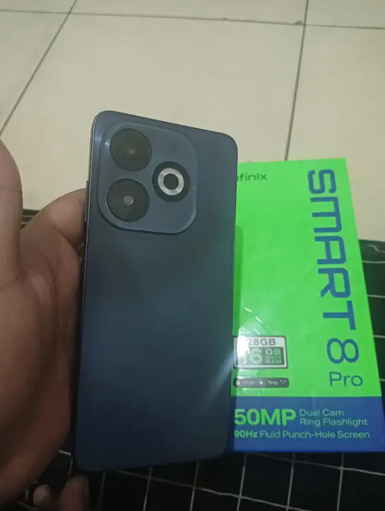 Infinix smart8 pro ram16(8+8/128) resmi