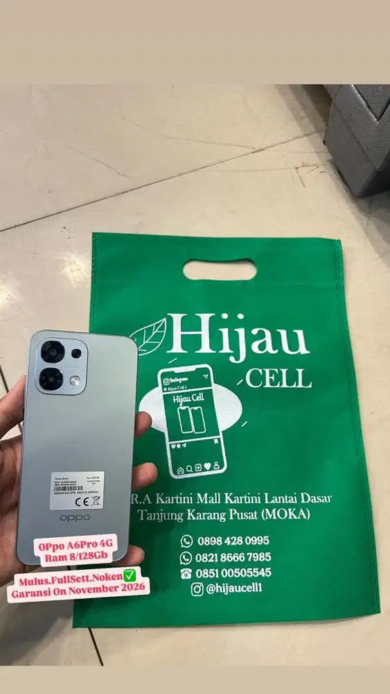 Oppo A6Pro 4G Ram 8/128Gb