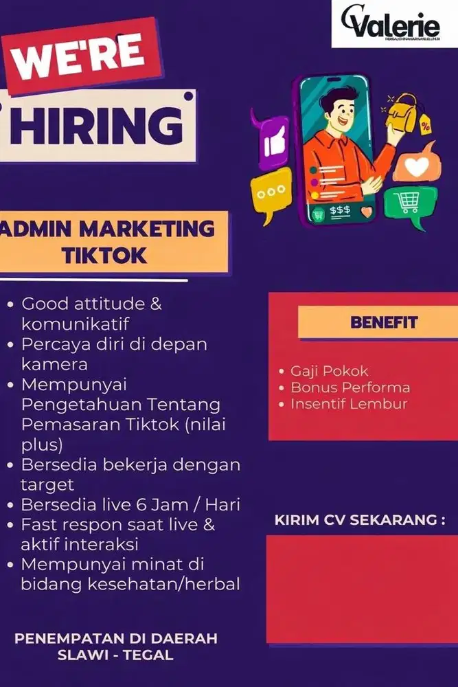 LOWONGAN KERJA HOST LIVE