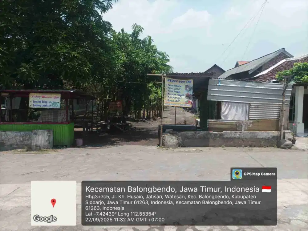 DIJUAL TANAH
KEL. : WATESARI
KEC  : BALONG BENDO
KAB  : SIDOARJO