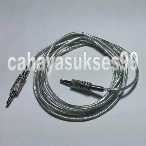 Kabel Audio Konektor Male Male 2 Meter Connector Speaker Stereo Cable