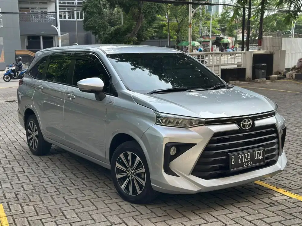 (Cash) Avanza 1.5 G CVT 2022 Silver Metalik Pajak 4/26 Km62rb Record