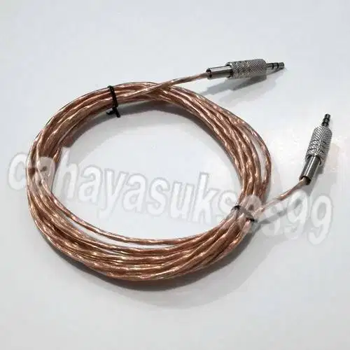 Kabel Audio Konektor 3 Meter Connector Speaker Music Stereo Cable
