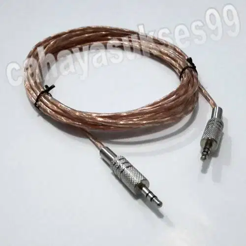Kabel Audio Konektor 3 Meter Connector Speaker Music Stereo Cable