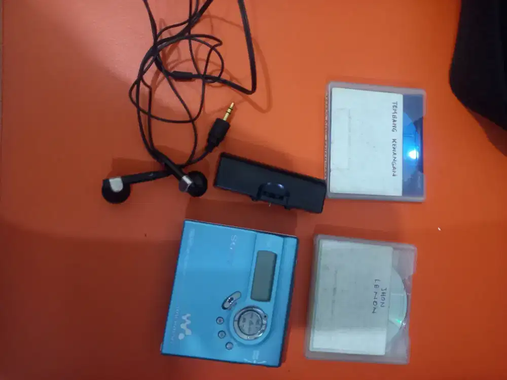 Player MD sony + kaset