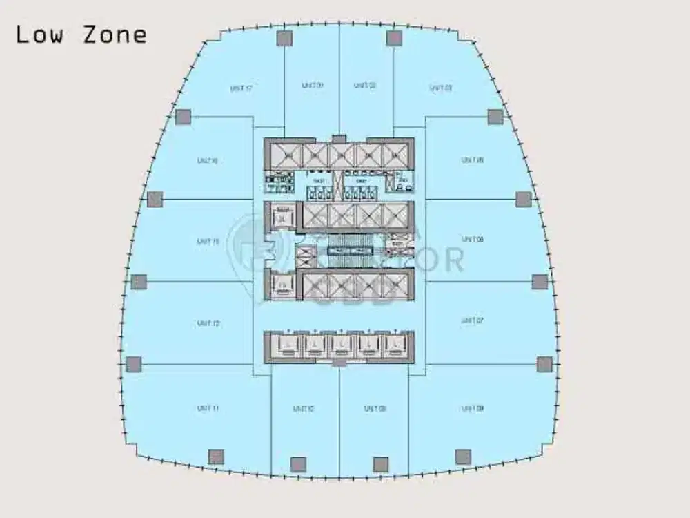 Disewakan Brand new office space for lease. World Capital Tower
