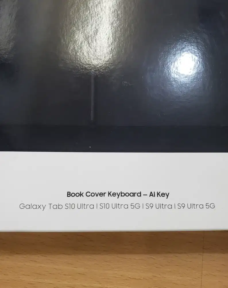 Book cover Keyboard dan Trackpad AI Key Samsung Tab S10 Ultra