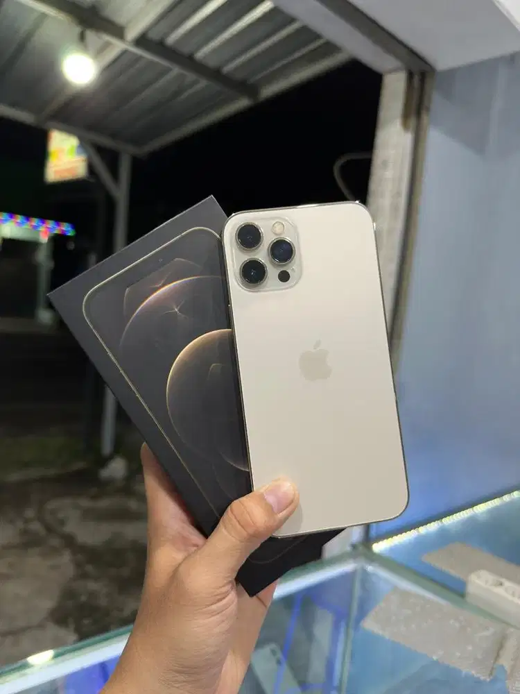 Iphone 12 Promax 256gb Ibox Resmi Lengkap Ori Bh 89%