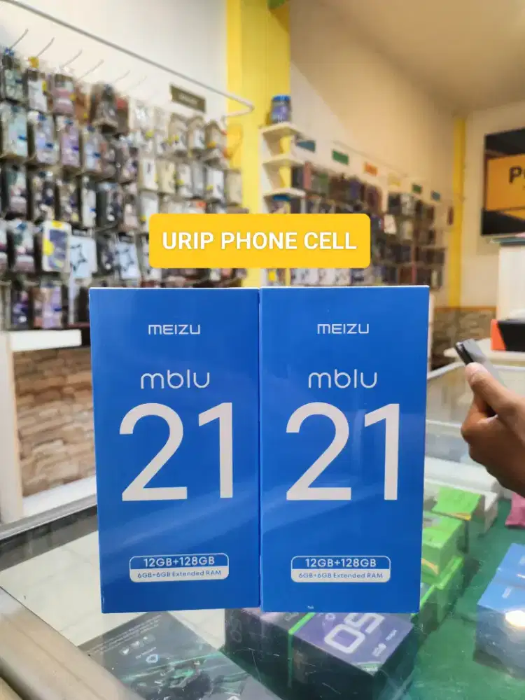 MEIZU MBLU 21 6/128 promo+bonus cash & credit garansi Reami