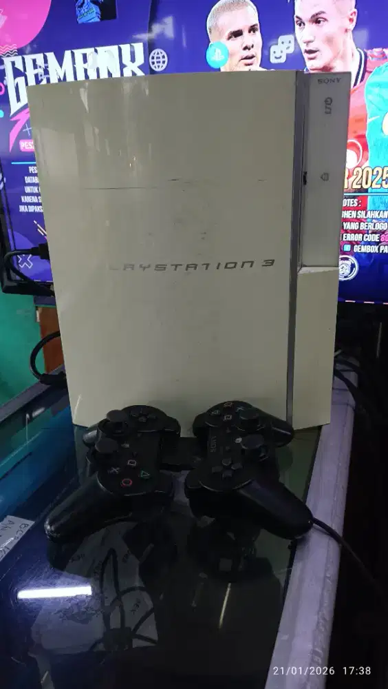 PS3 fat seri terbaik di kelas nya seri HL hardisk 250gb