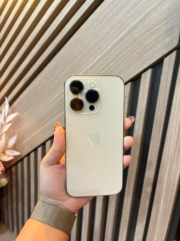 Ip 14 pro 128 gold ex resmi