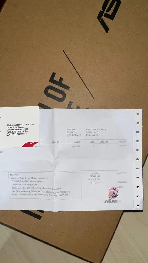 Laptop Asus E410M | RAM DDR4 4G