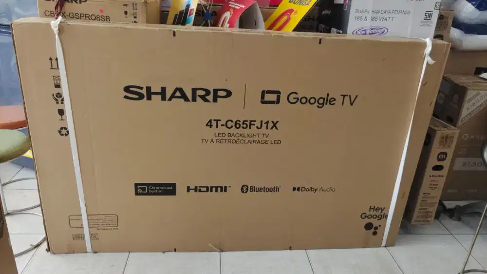 Sharp 4T-C65FJ1X LED Backlight TV.