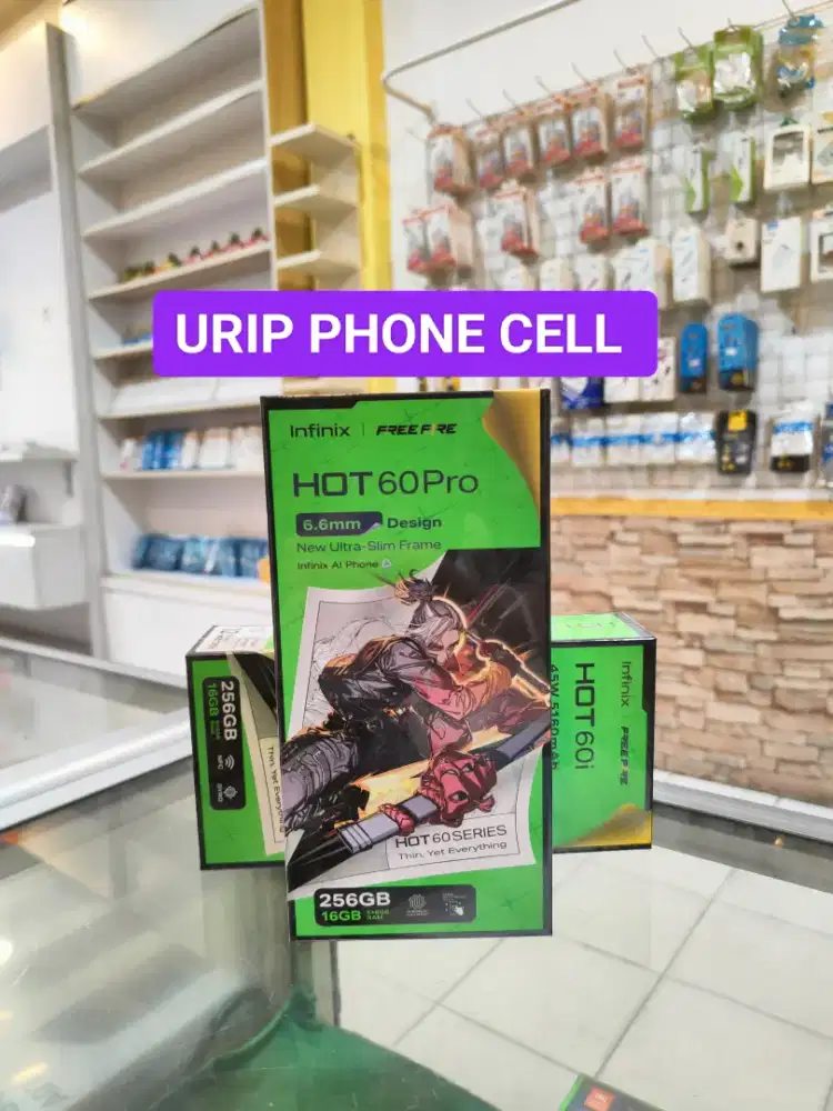 INFINIX HOT 60 PRO 8/256 PROMO+BONUS CASH & CREDIT GARANSI resmi