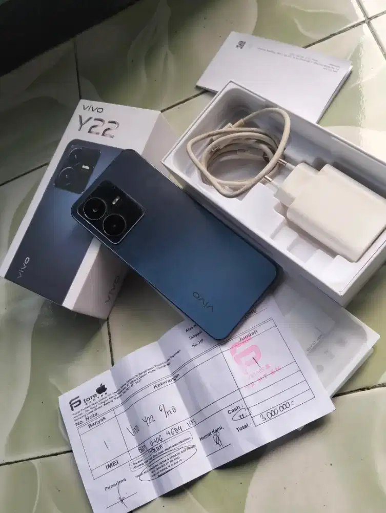 Vivo y22 fullset original