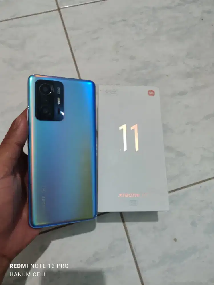 Xiaomi 11T 5G 8/256 fullset ORI mulus no minus
