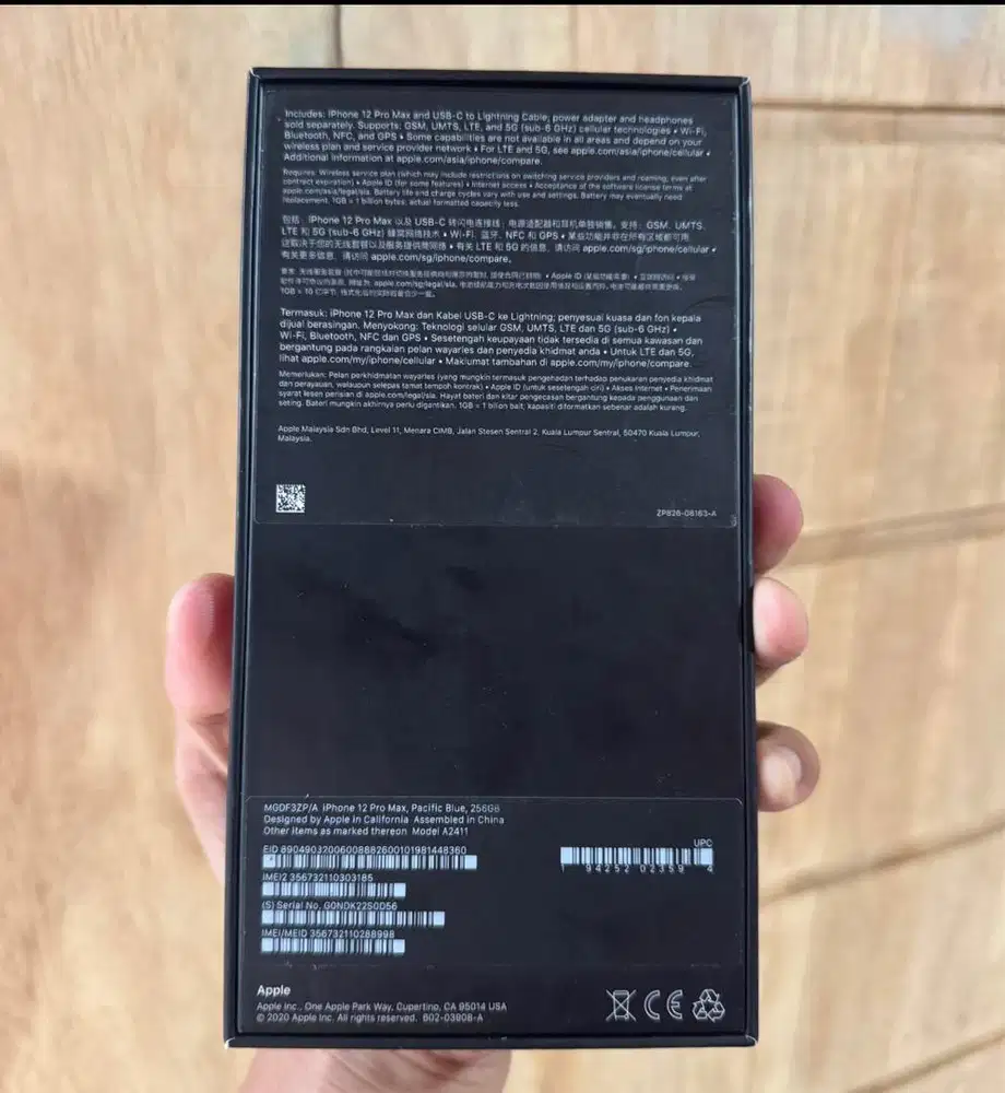 iPhone 12 Pro Max 256Gb pacific blue