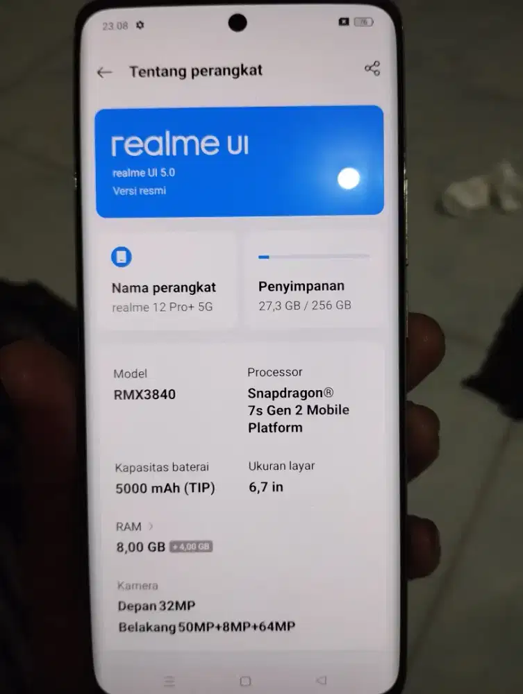 Realme 12 pro + 5G 8/256