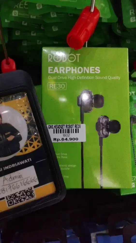 HEADSET ROBOT RE30 | ATLANTIS DAHSYAT