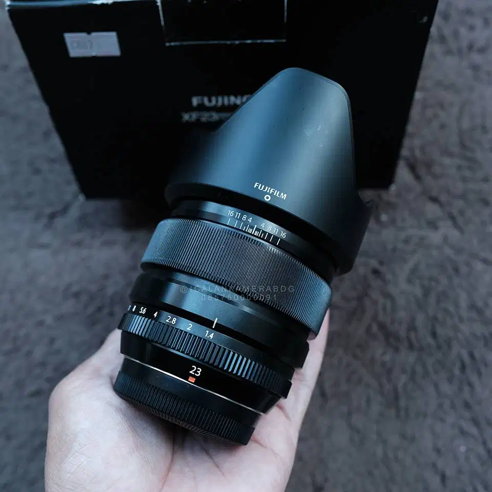 Fujinon XF 23mm F1.4 R Fullset Fujifilm XT4 Xt3 Xs10 Xt20