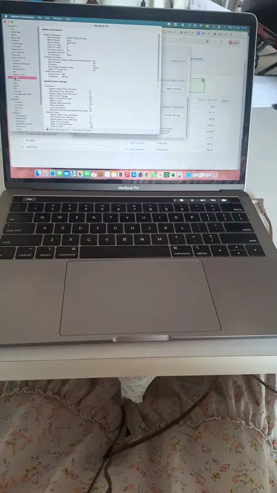 Macbook Pro 2019 i7 16/512 mulus 95%