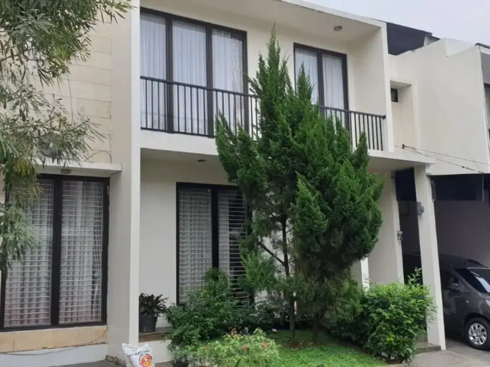 Rumah Semi Furnish di Cluster Harvest Residence Bintaro Pondok Ranji Dekat MRT dan Stasiun