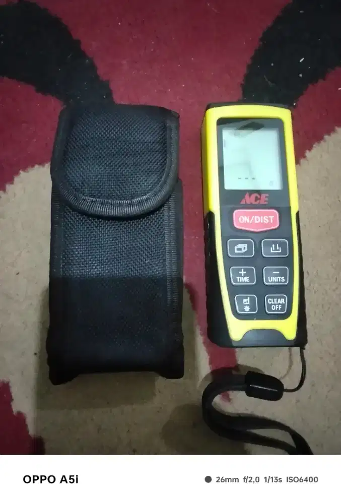 Dijual meteran digital laser 60m, merek ACE