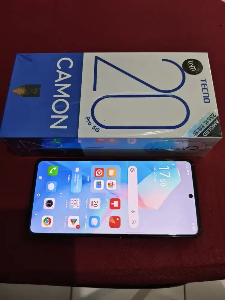 Tecno Camon 20 Pro 5G 8/256 Baru Dipakai Sebulan Lebih