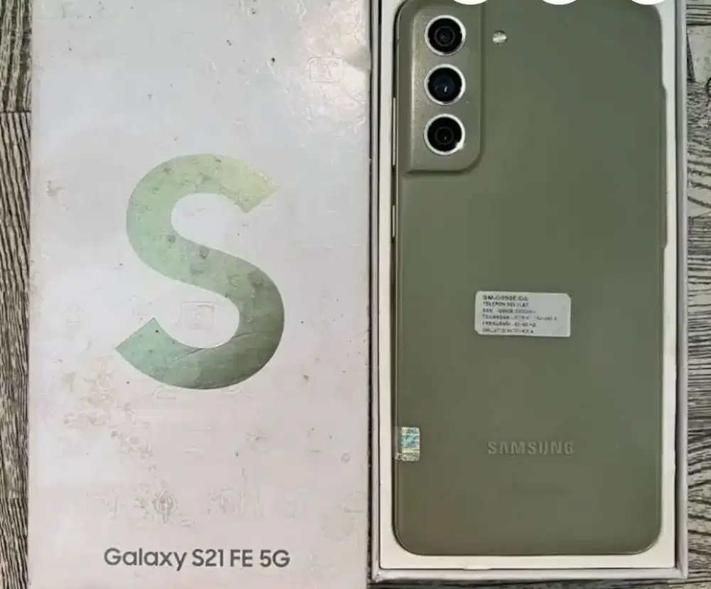 Murah hp samsung S21Fe 5G 8/256 lkp, habis gantian layar normal