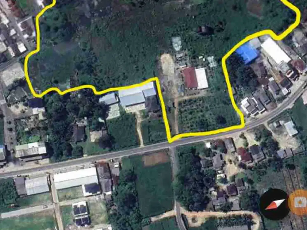 Jual Murah, Lahan dan Rumah 5ha di Bangka, jual 300rb/m² (apraisal 1 Jutaan /m² di tahun 2023)